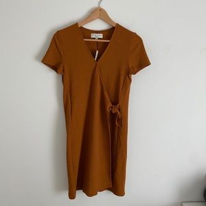 NWT Madewell Texture & Thread Wrap Dress XS